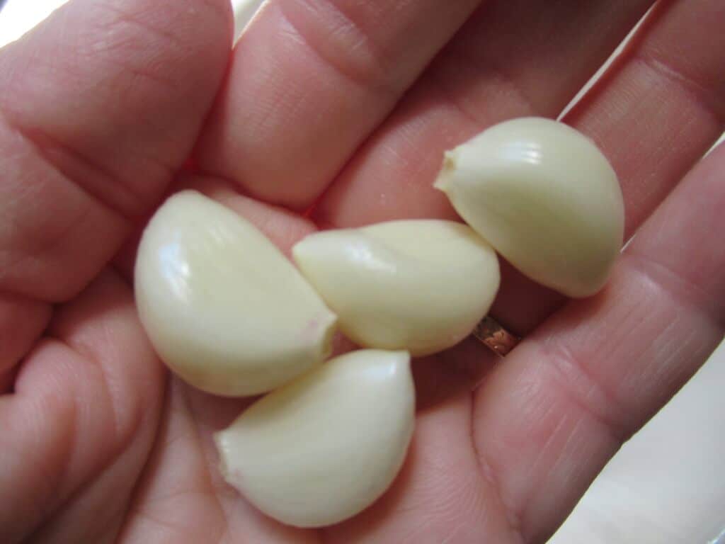 Whole garlic cloves