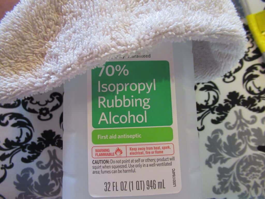 Rubbing alcohol