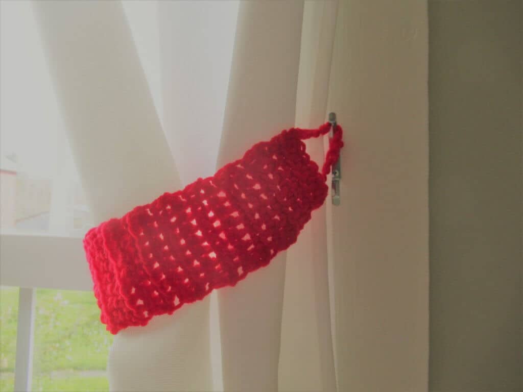 Finished Curtain Tie Back