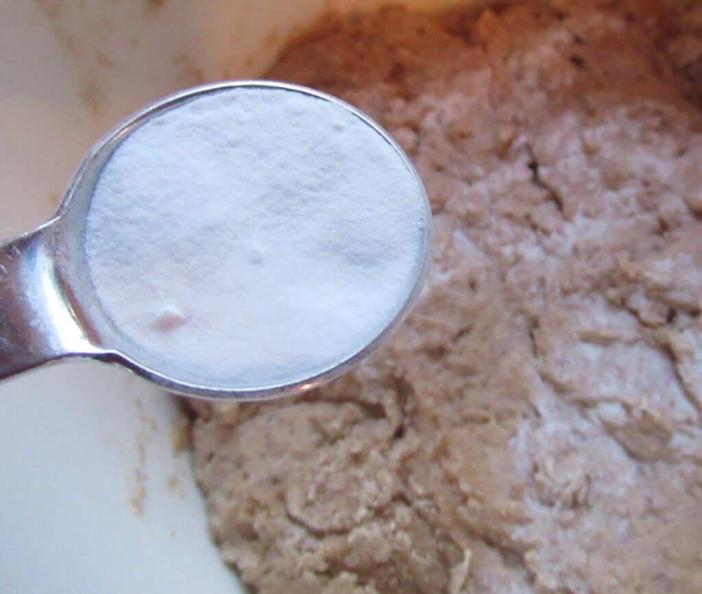 Adding baking soda to sourdough scone recipe